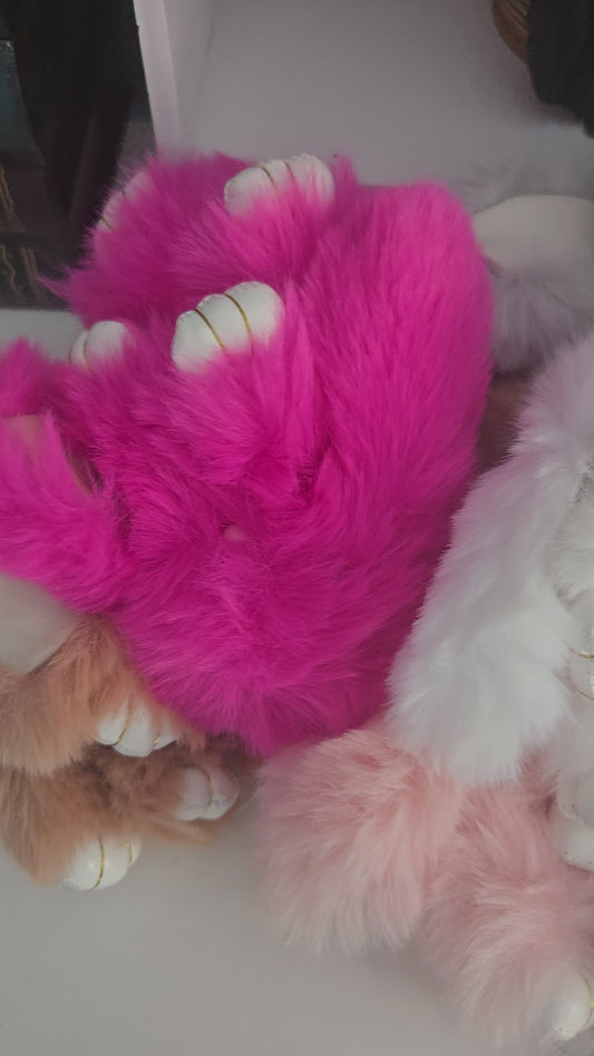 Floofy Bunny Keychain